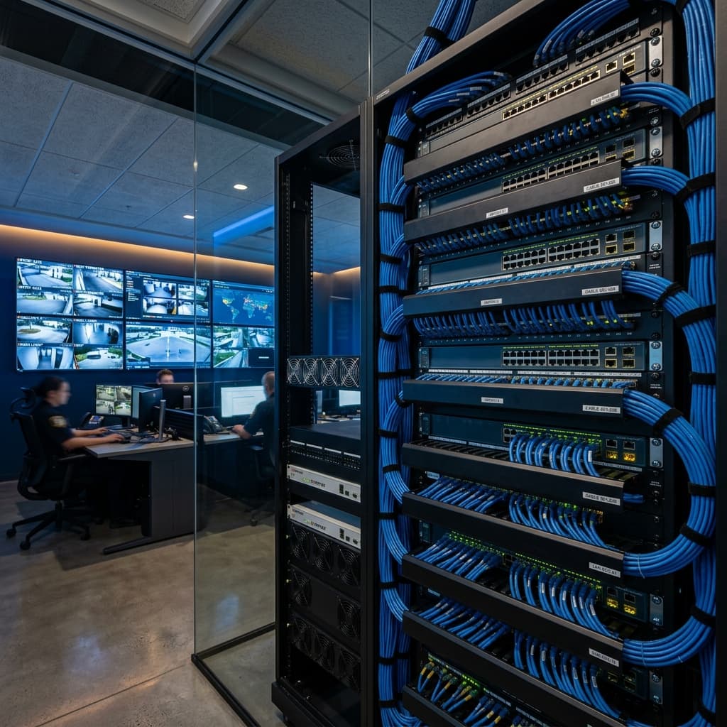 US Embassy (Saudi Arabia) CCTV and TV Networking Installation